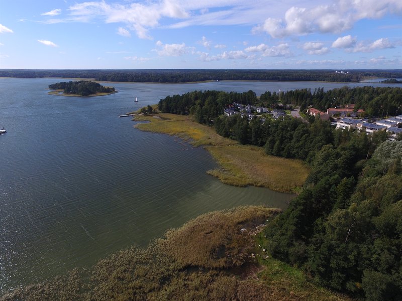 Ilmakuva Espoonlahdesta.