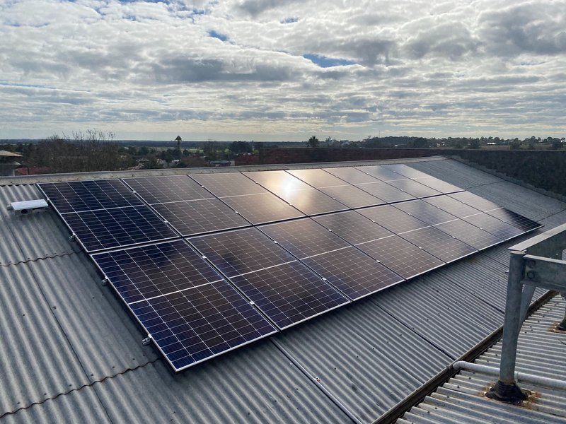 Rutherglen Memorial Hall Library_Solar PV system_June 2020