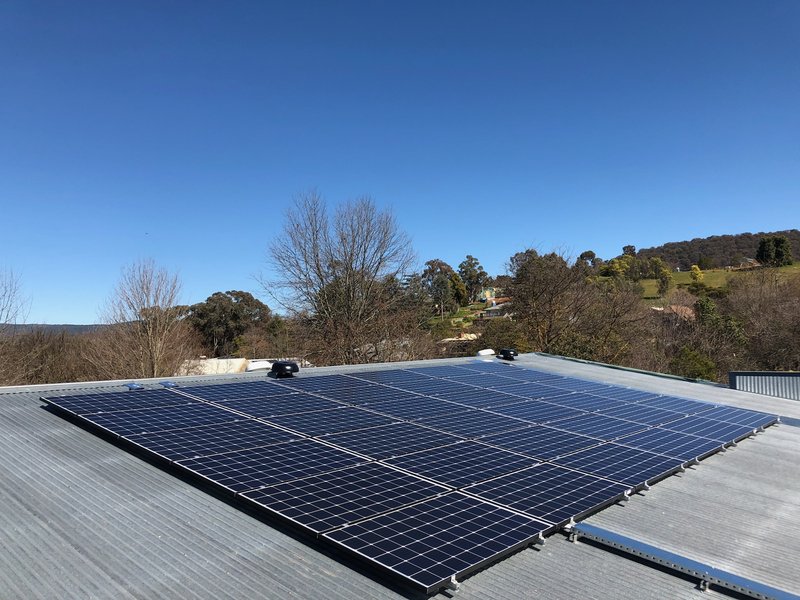 Solar on Yackandandah Town Hall