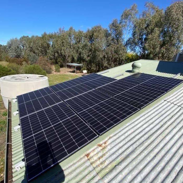 Rutherglen gold battery_Solar