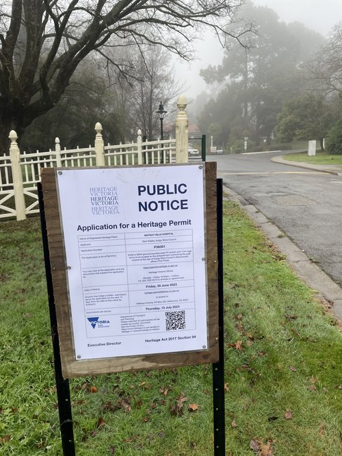 Heritage Victoria_Public Notice_Mayday Hills_30 June 2023