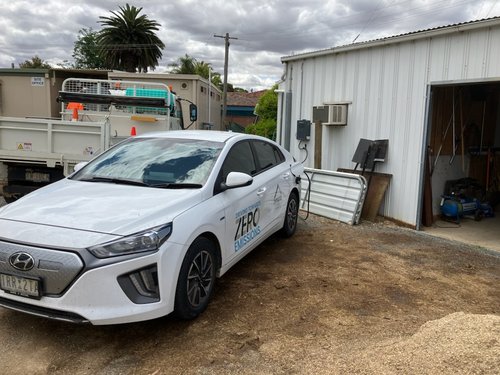 EV charger_Council fleet_Rutherglen Depot