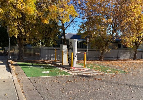 Murray St EV charger_May 2024