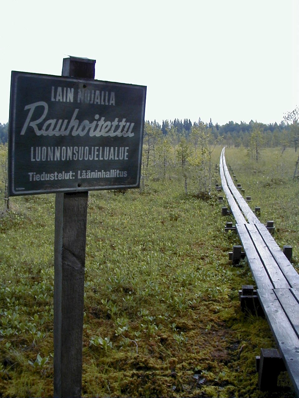 Lain nojalla rauhoitettu luonnonsuojelualue