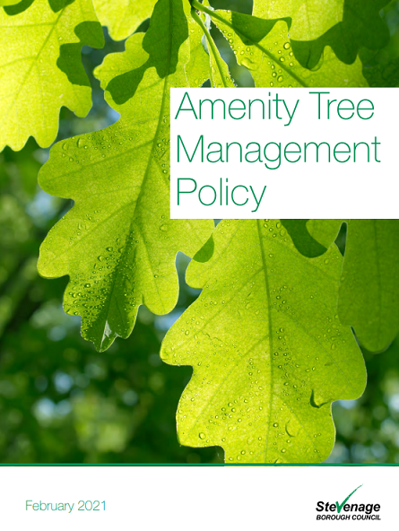 Stevenage Amenity Trees Management Policy Cover Page