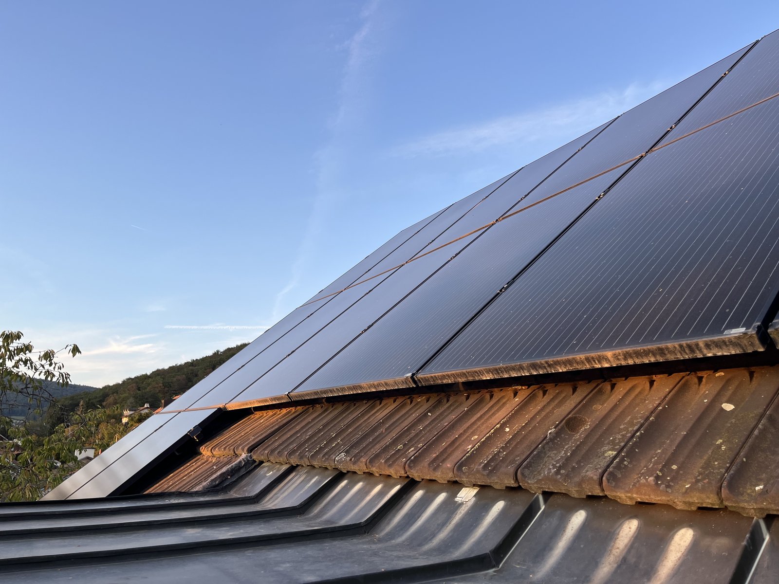 Bild einer Solarstromanlage