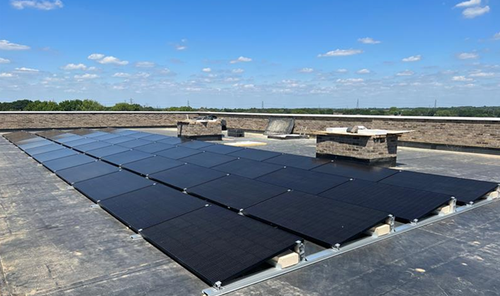 Solar Panels Helston House
