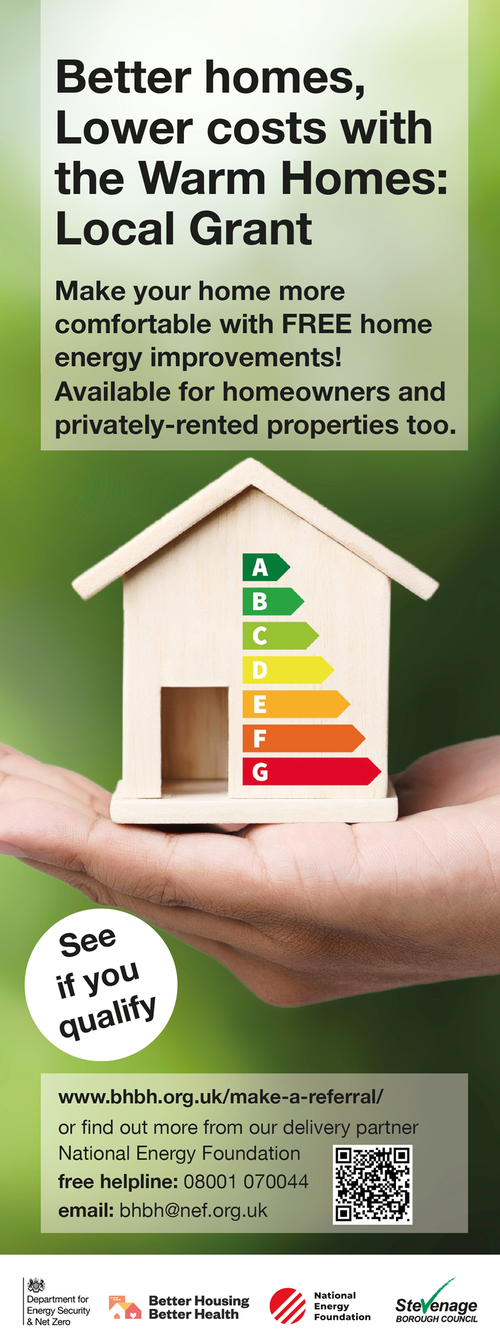Warm Homes Local Grant Ad
