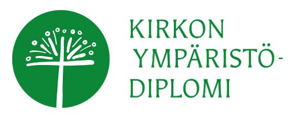 Kirkon ympäristödiplomin logo
